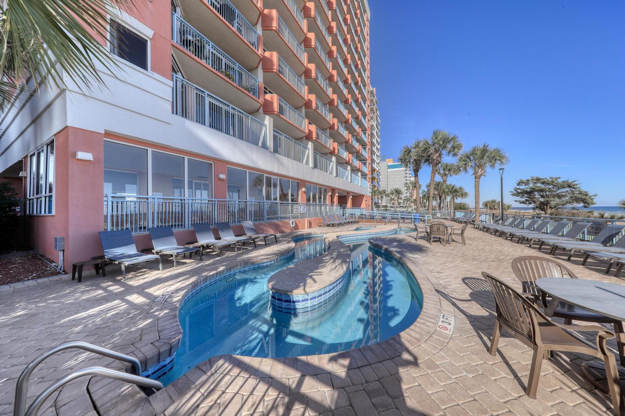 1604 N Ocean Blvd, 0703 - Ocean Front Sleeps 6 Villa Myrtle Beach Kültér fotó