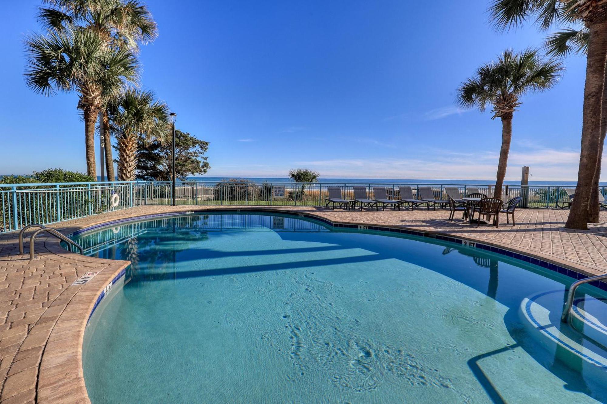 1604 N Ocean Blvd, 0703 - Ocean Front Sleeps 6 Villa Myrtle Beach Kültér fotó